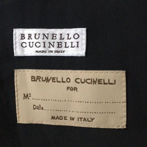 NWOT Brunello Cucinelli 100% Cashmere Wrap Coat - Picture 6 of 8